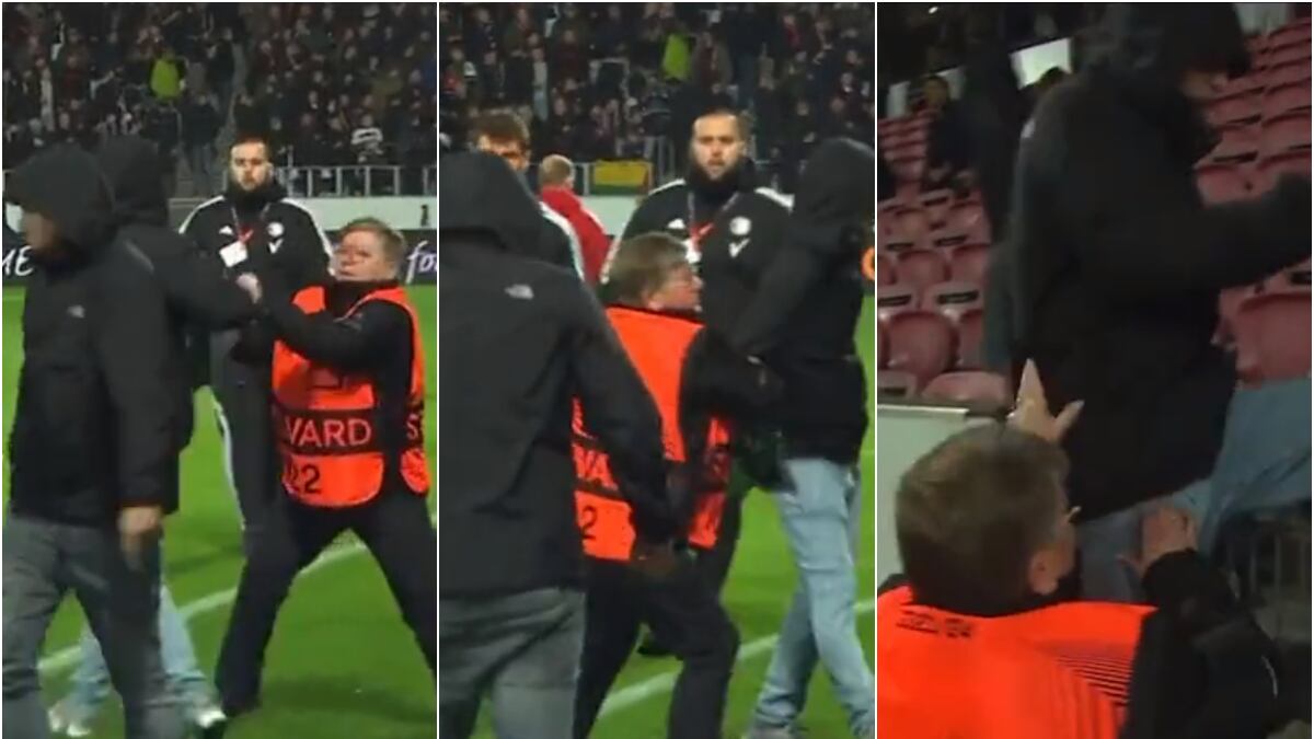 Pequeño, pero valiente: guardia se las valió solo ante varios intrusos