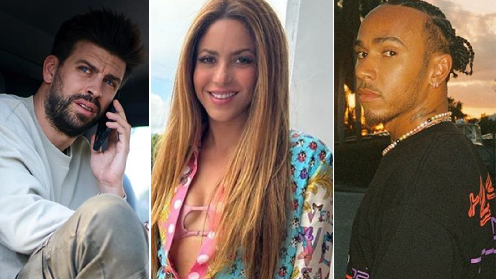 “Yo te la cuido, Piquecito”: burlas al encuentro con Hamilton.