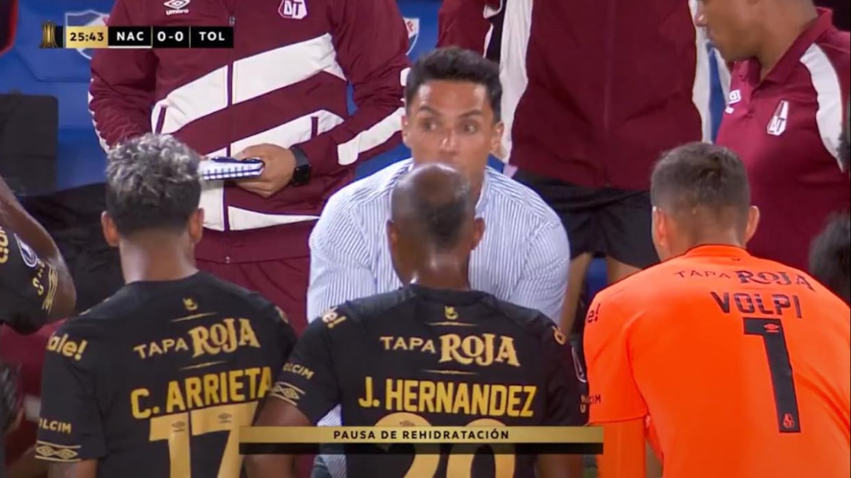 “Somos 100 veces mejores”, Lucas González se hace viral tras caída del Tolima en Libertadores