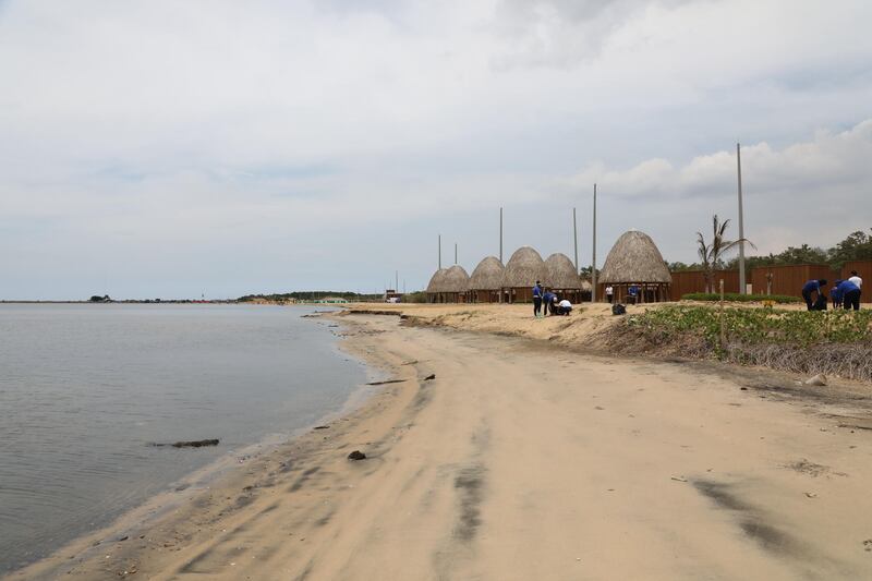 Foto de la playa de Puerto Mocho.