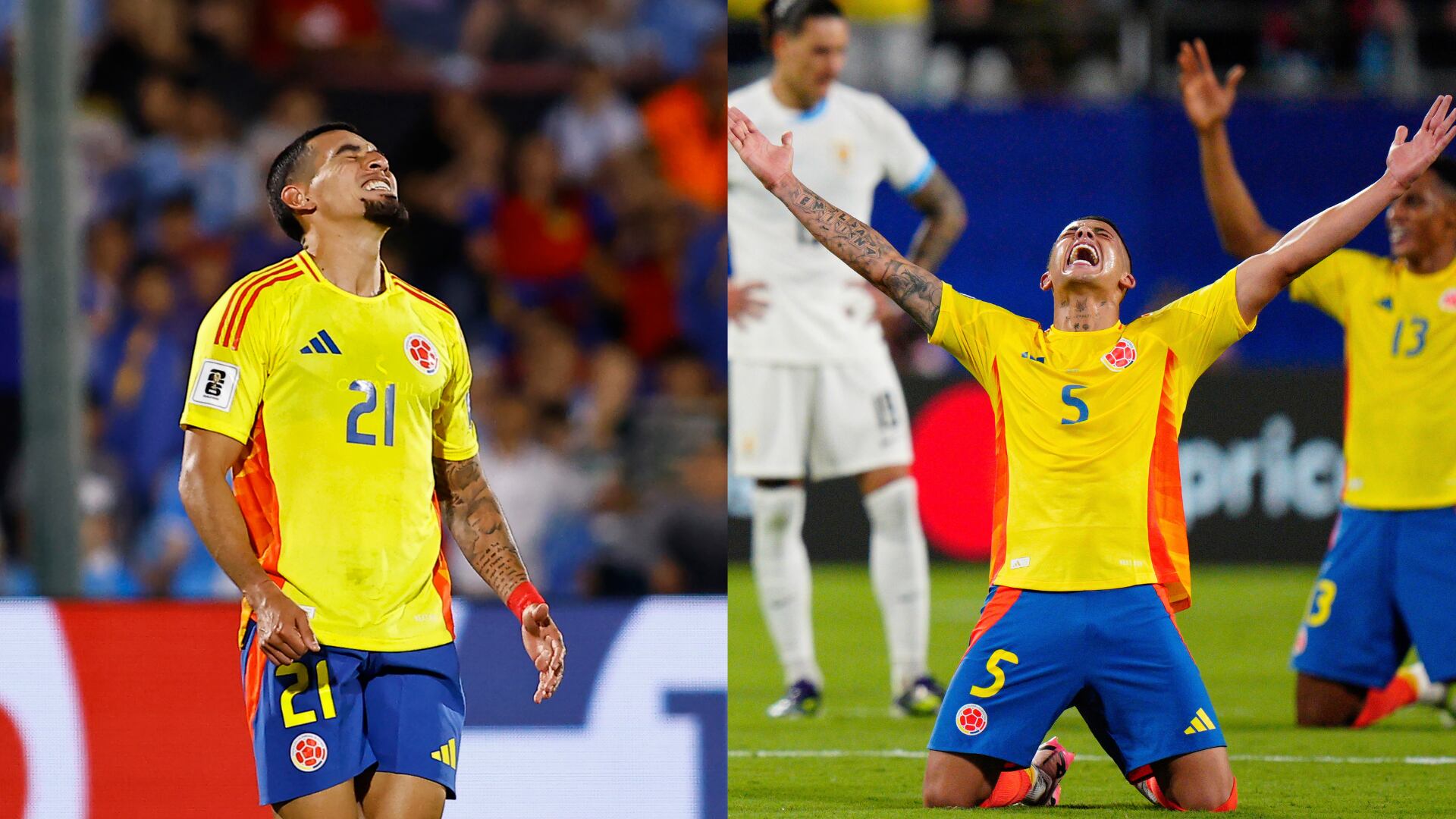 Daniel Muñoz y Kevin Castaño - Fotos: Getty