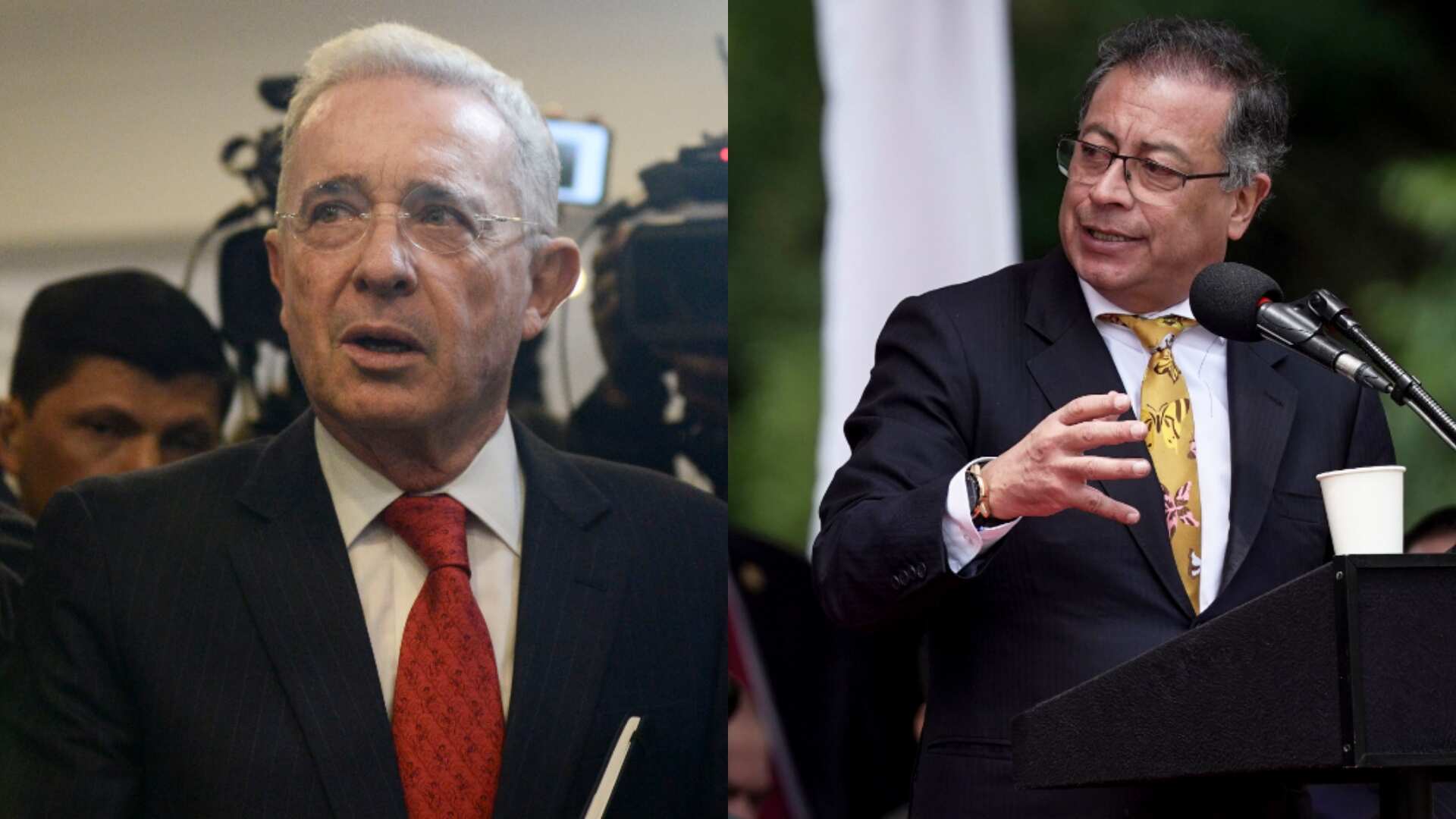 Álvaro Uribe y Gustavo Petro tienen nuevo rifirrafe.