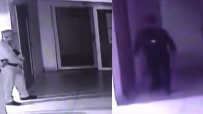 Fantasma asusta a guardia de seguridad en su lugar de trabajo en Barranquilla.