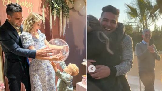 Revelan el sexo del quinto hijo de Falcao