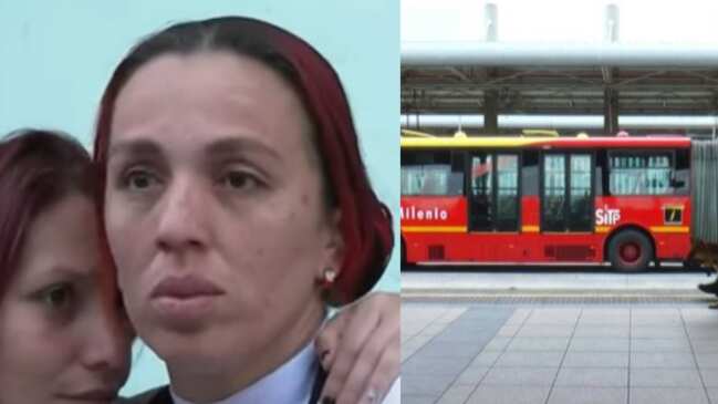 Madre de joven asesinado en Transmilenio.