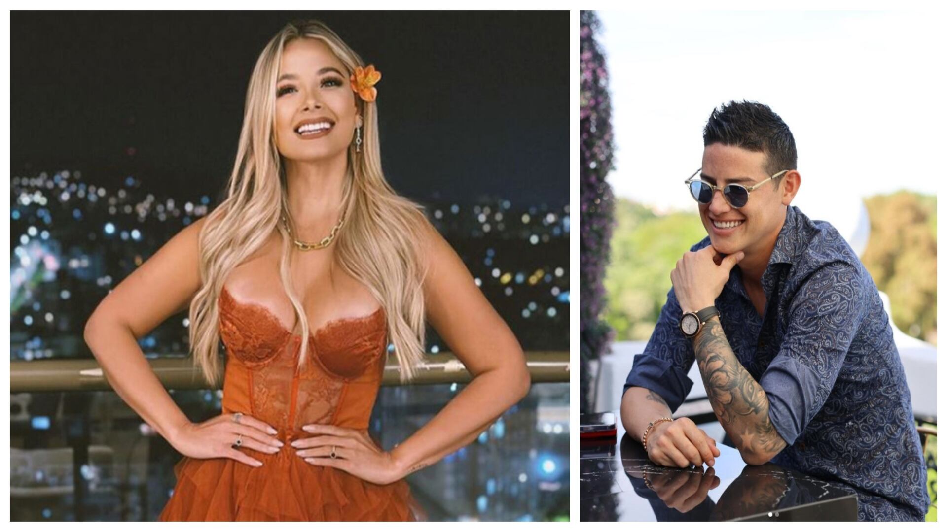 James Rodríguez envía lujoso detalle a Melissa Martínez // Redes sociales