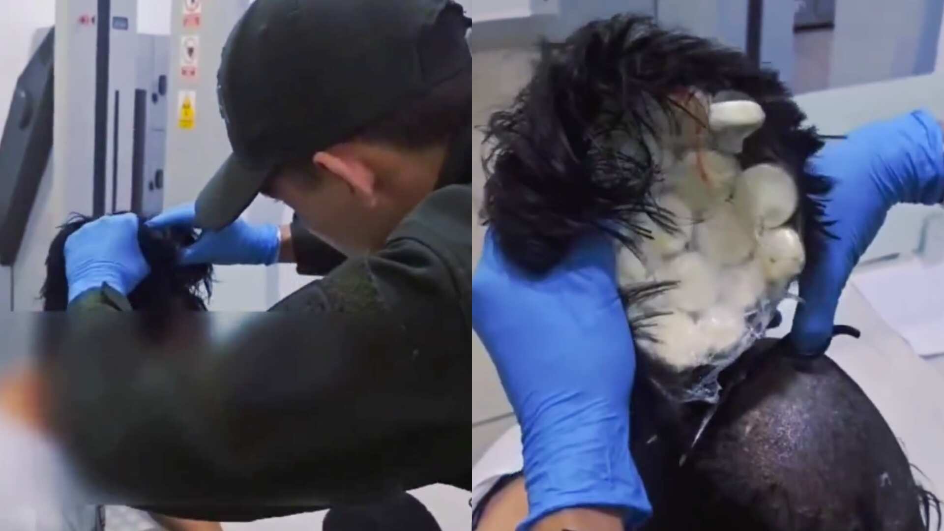 Incautan cocaína en una peluca en el aeropuerto de Cartagena.