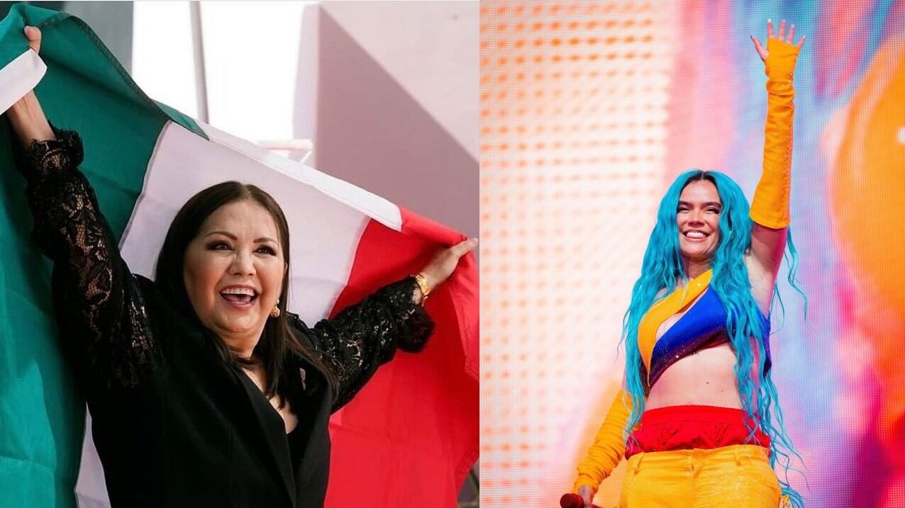 Como era de esperarse muchos atinaron que Karol G cantaría uno de los éxitos de Ana Gabriel como ‘Luna’, ‘Cosas Del Amor’, ‘Luna’ o ‘El Cigarrillo’.