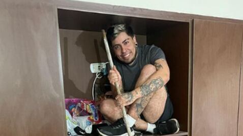 ¿Rata araña? Juanda y la misión imposible en su habitación