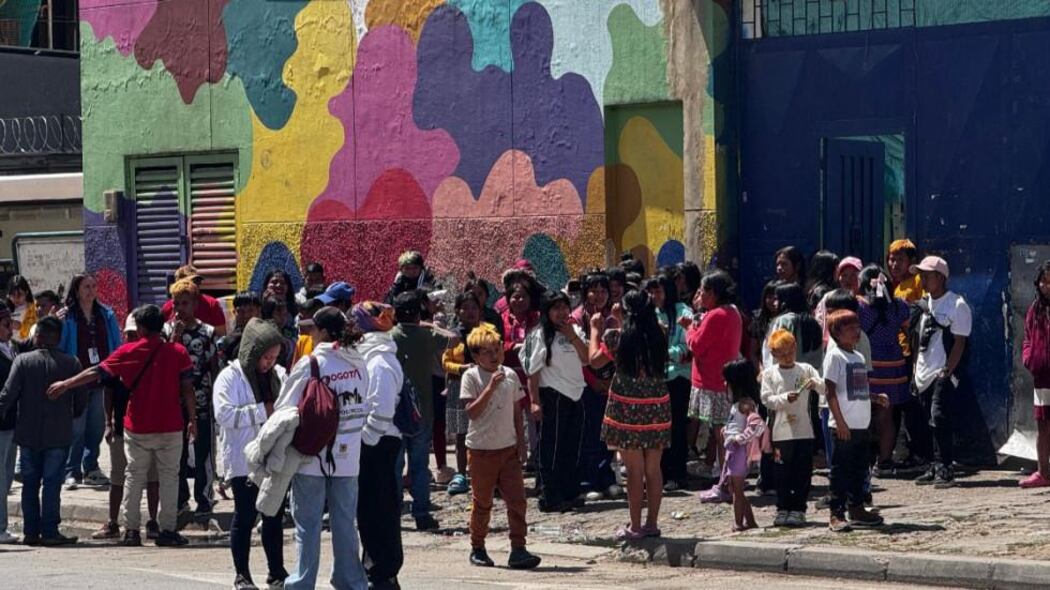 Alcaldía de Bogotá le pide a la comunidad Emberá, desalojar La Rioja.