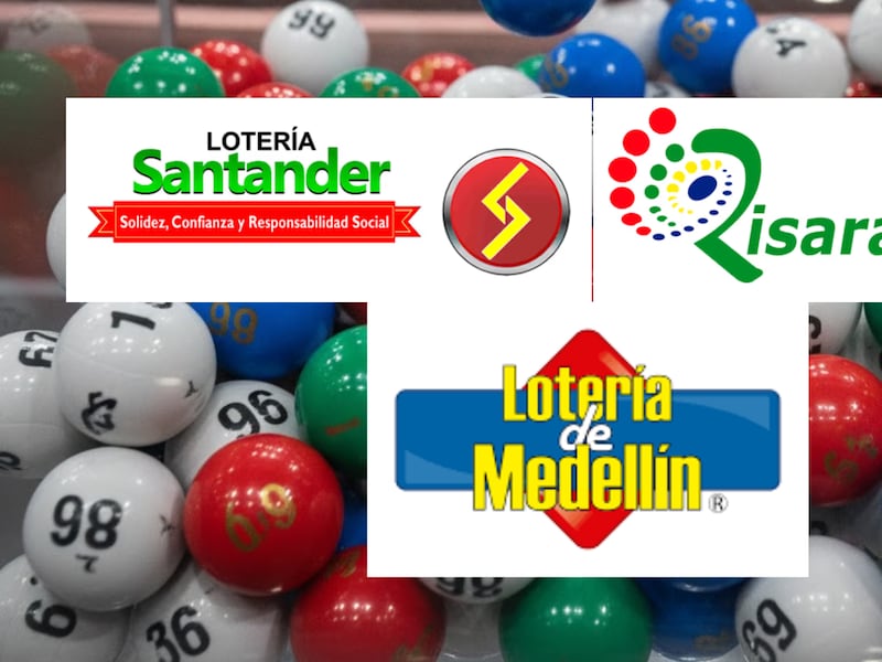 Loterías de Santander, Medellín y Risaralda: Resultados de los sorteos realizados hoy viernes 15 de mayo del 2026