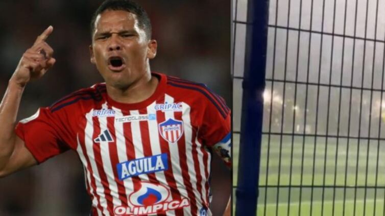 En video: impresionantes daños en propiedad del jugador Carlos Bacca en vendaval y tormenta en Barranquilla.