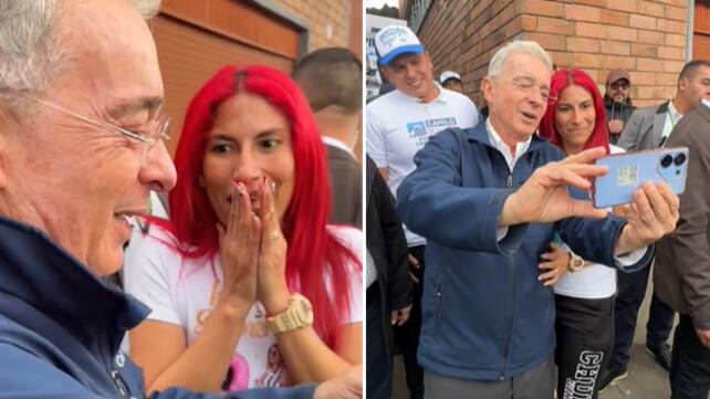 Con dos videos se estrenó en Tiktok Álvaro Uribe