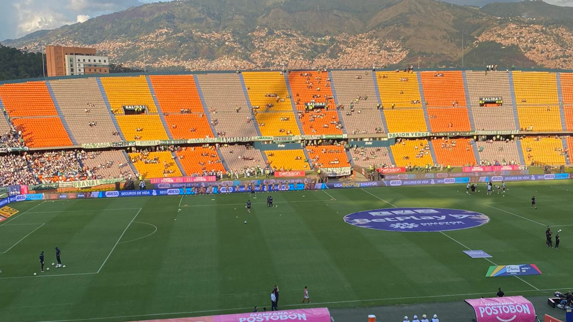 Fortaleza se burló de los hinchas de Atlético Nacional porque no fueron al Estadio Atanasio Girardot.