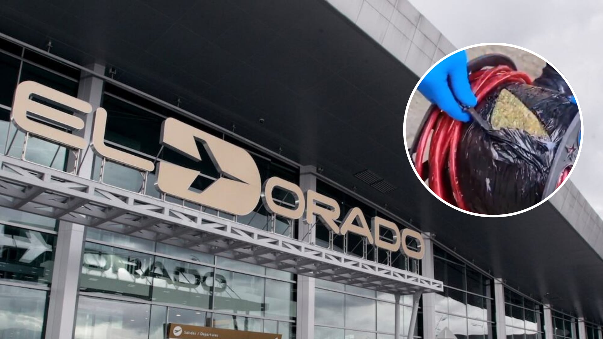 Incautan encomienda con marihuana en Aeropuerto El Dorado