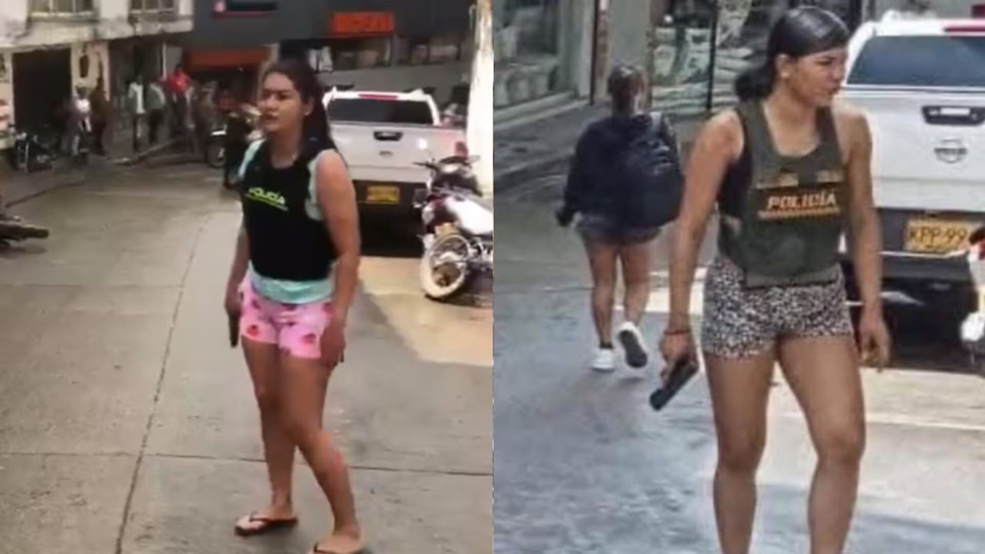 En Video: Policías en pijama se convierten en heroínas tras ataque con granada en Remedios, Antioquia