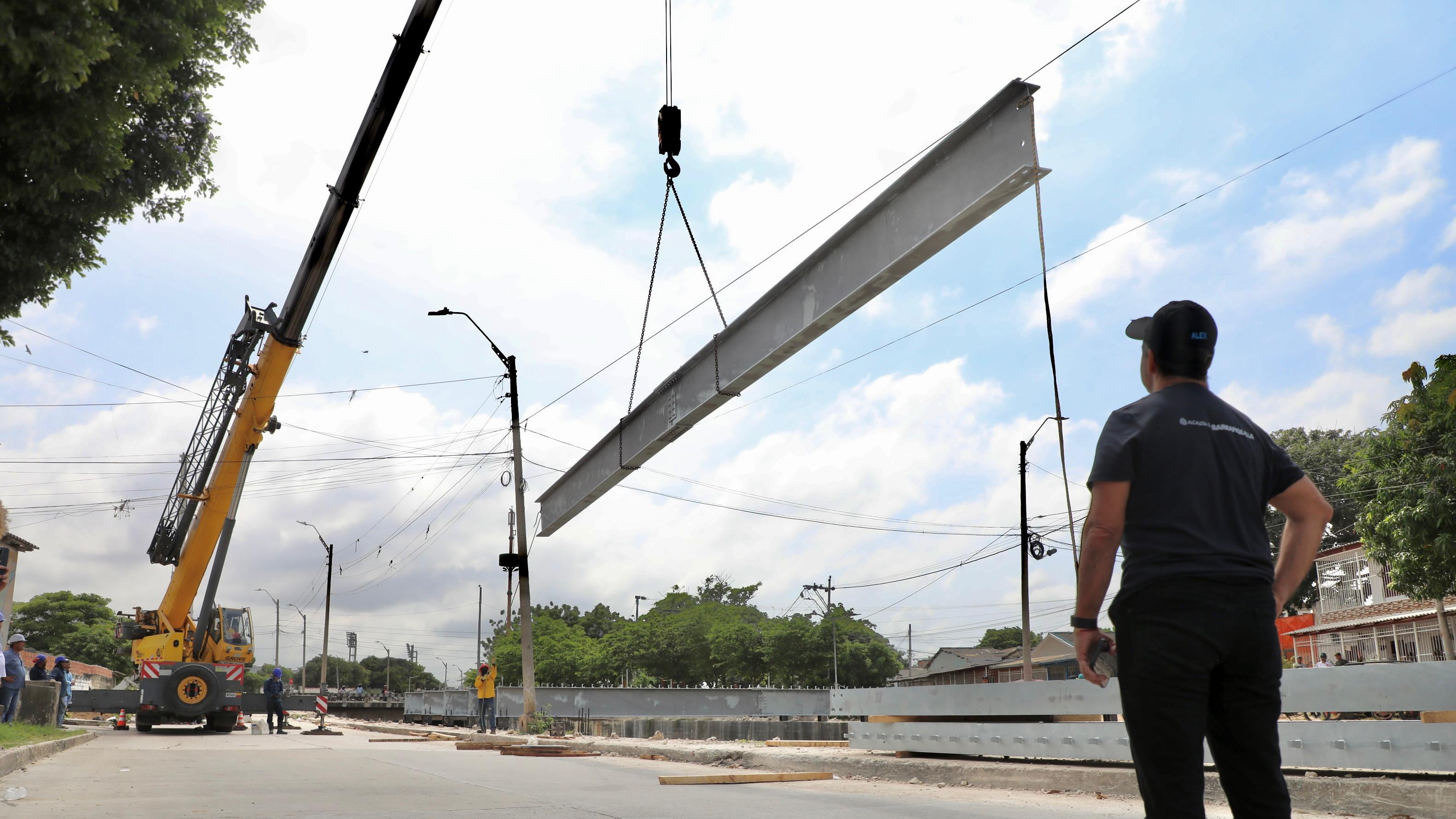 Así avanza la mega obra del Malecón del Suroriente, en Barranquilla.