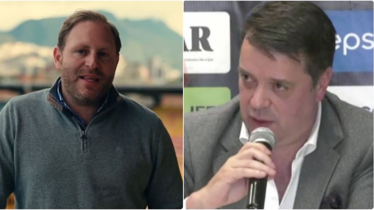 Gustavo Serpa le cantó la tabla, en vivo, al CEO de Sencia por la cancha del Campín