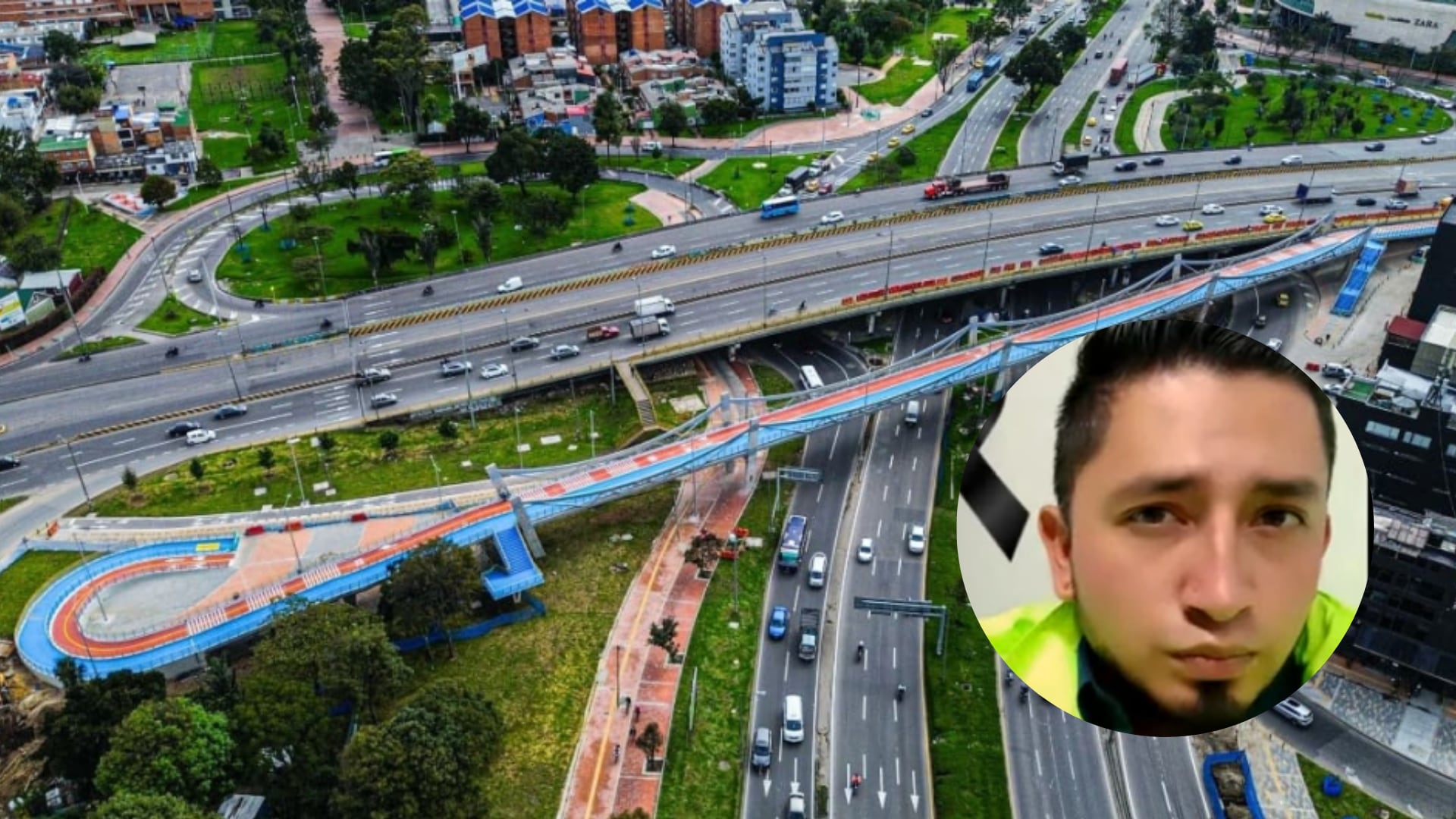 Robos en ciclopuente de la 80 con Boyacá.