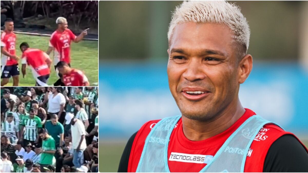 Teófilo Gutiérrez se gozó a hincha de Atlético Nacional con sus curiosos gestos