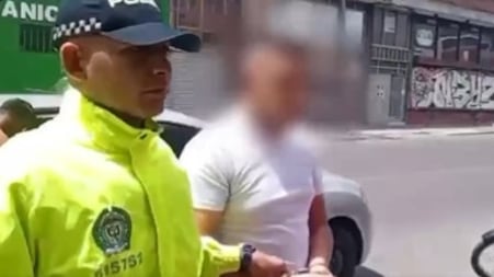 Foto capturan a un padre que abusaba de sus hijas en Bogotá.