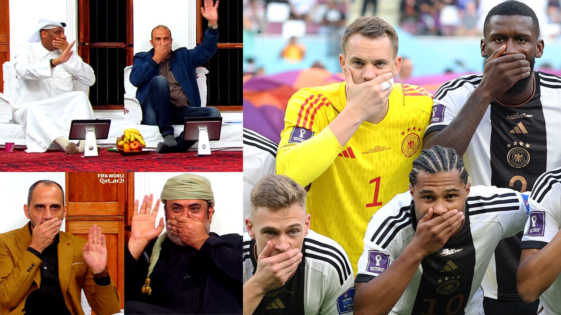 Tv de Qatar se burlaron de la eliminación de Alemania