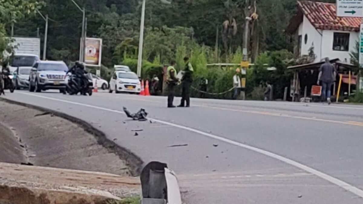 Alfredo Morelos, jugador de Nacional, tuvo accidente de tránsito y fue retenido por la policía