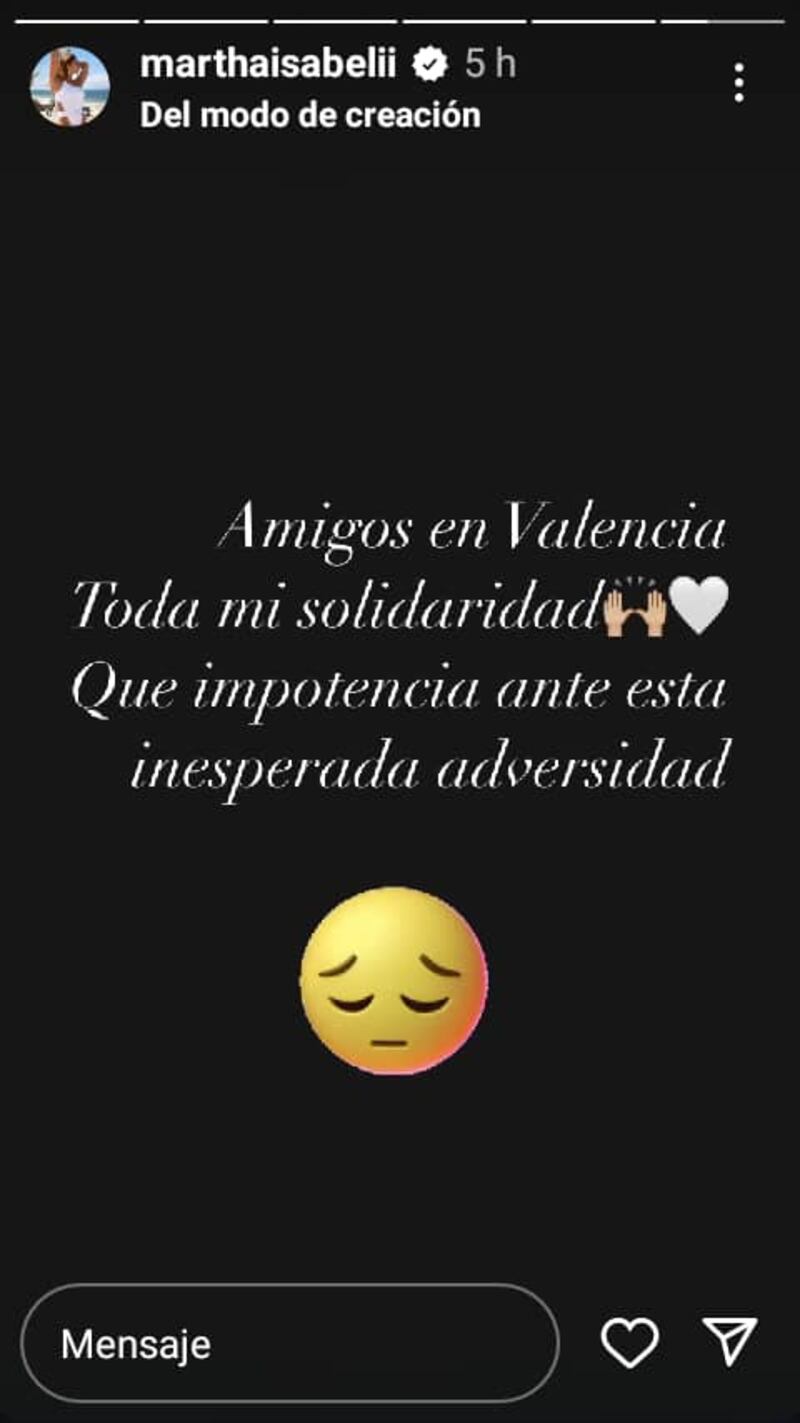 Martha Isabel Bolaños desde sus redes sociales.