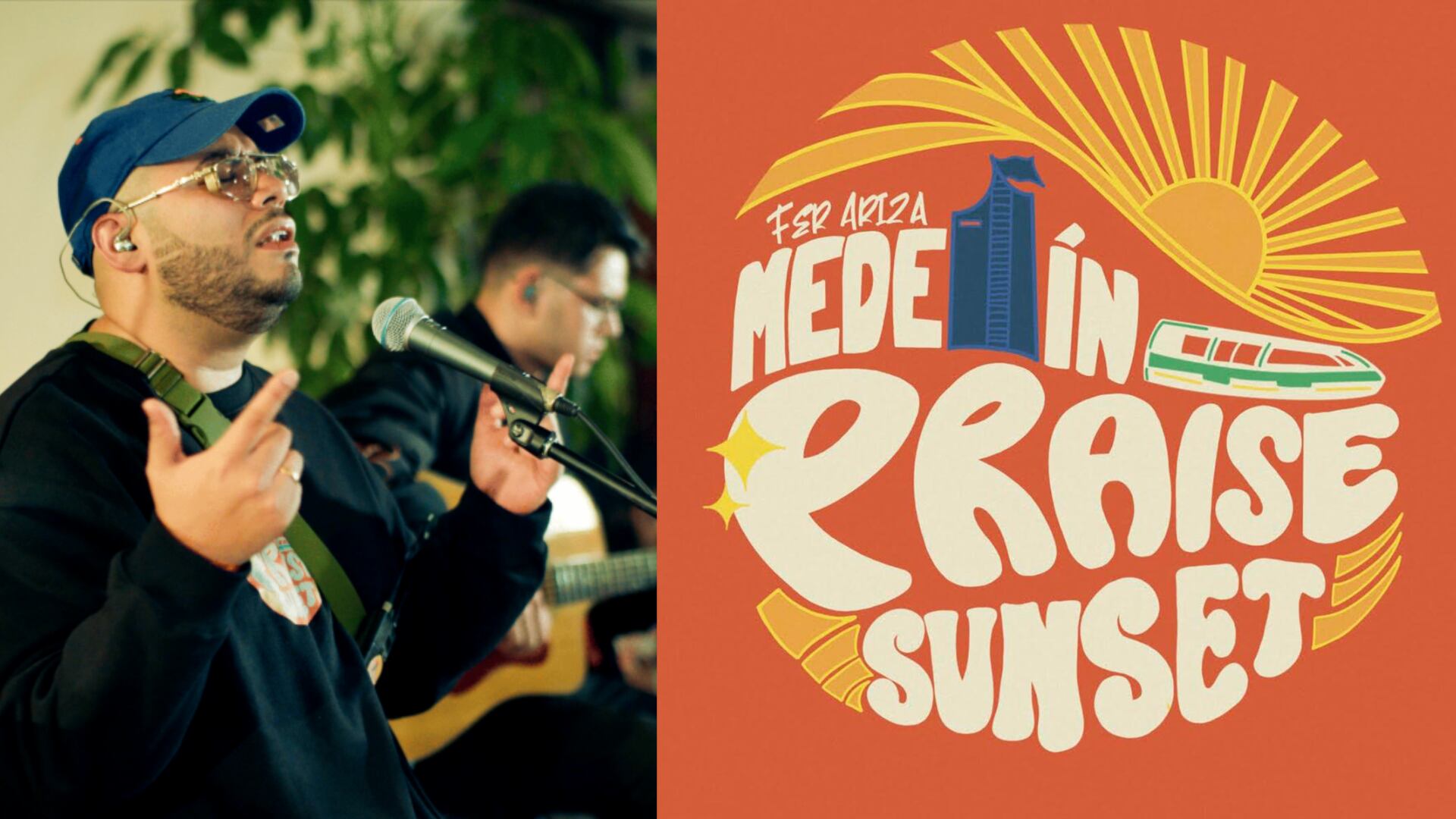 ‘Medellín Praise Sunset’ el álbum de Fer Ariza que pretende hacerlo conectar con su fuente espiritual