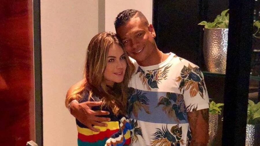 Sara Uribe y Fredy Guarín