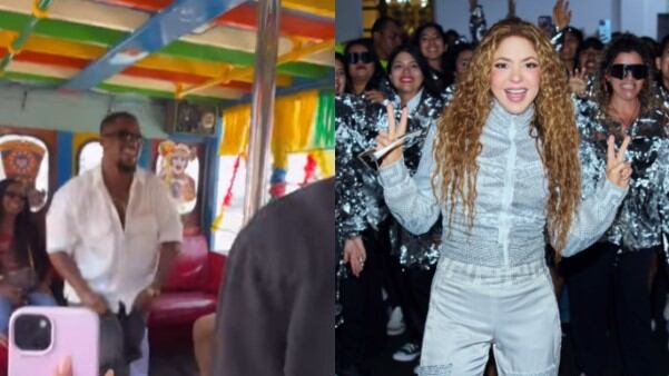 En chiva rumbera y degustando platos típicos colombianos vieron a bailarines y equipo de Shakira en Barranquilla.