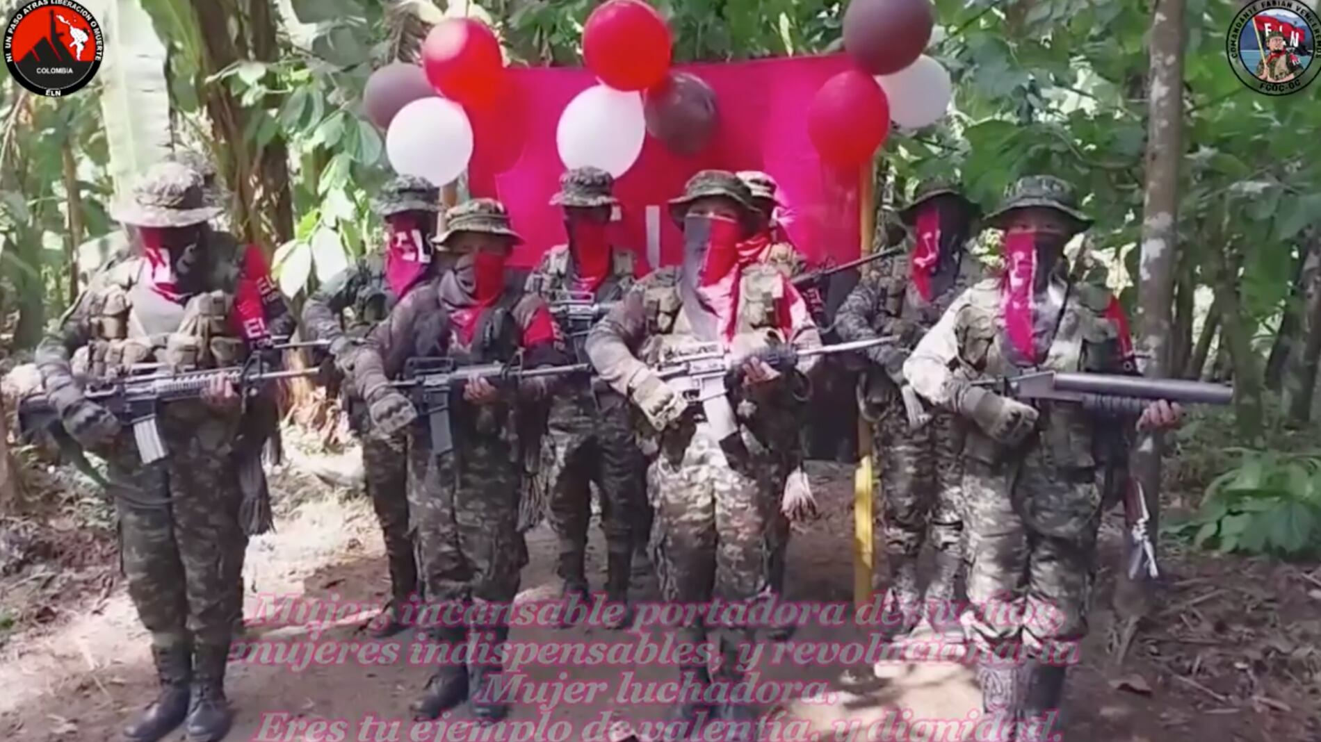 ELN causó polémica por video en redes.