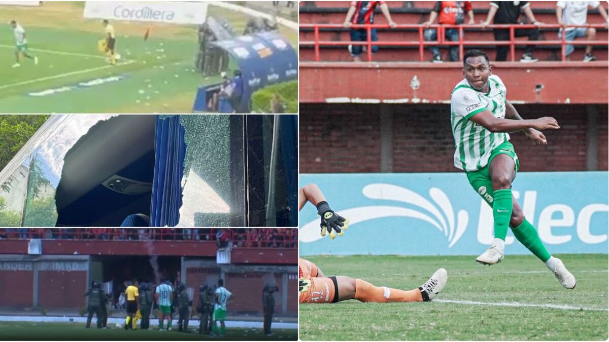 Atlético Nacional anunció acciones por lo sucedido en Cúcuta y se expone a multa de la Dimayor