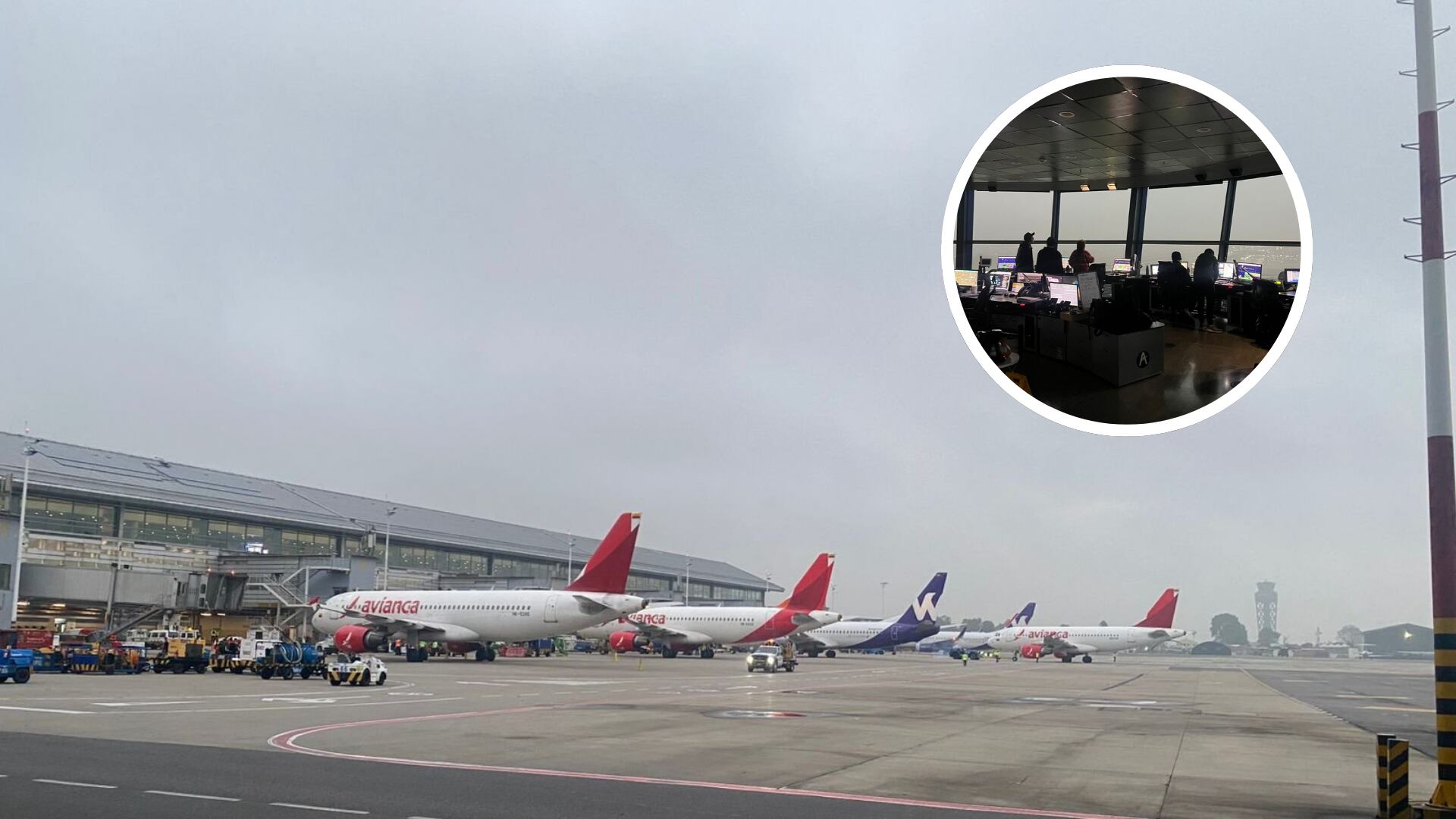 Neblina en el Aeropuerto El Dorado causa retrasos y restricciones.