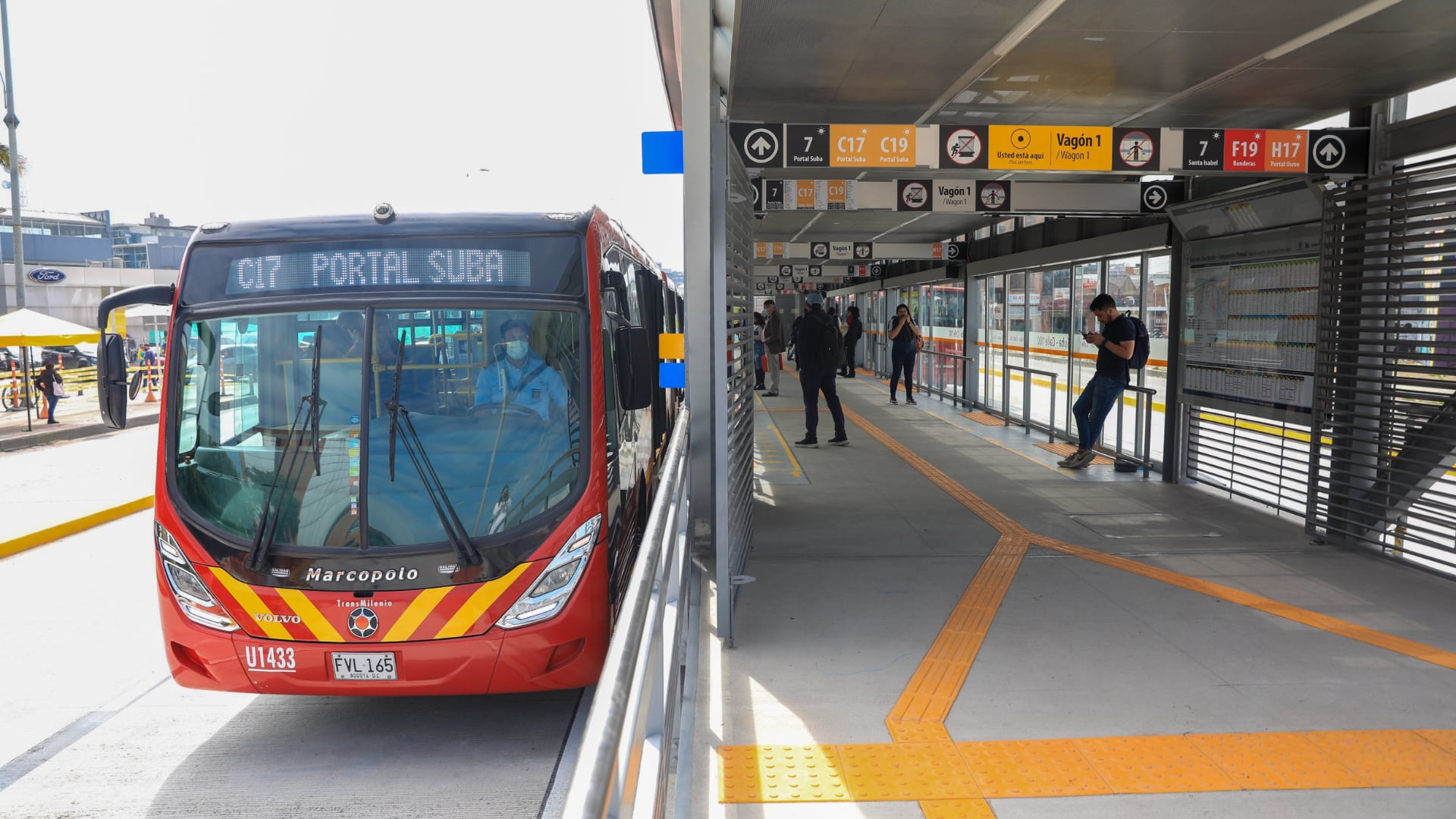 Fuente: Twitter - TransMilenio