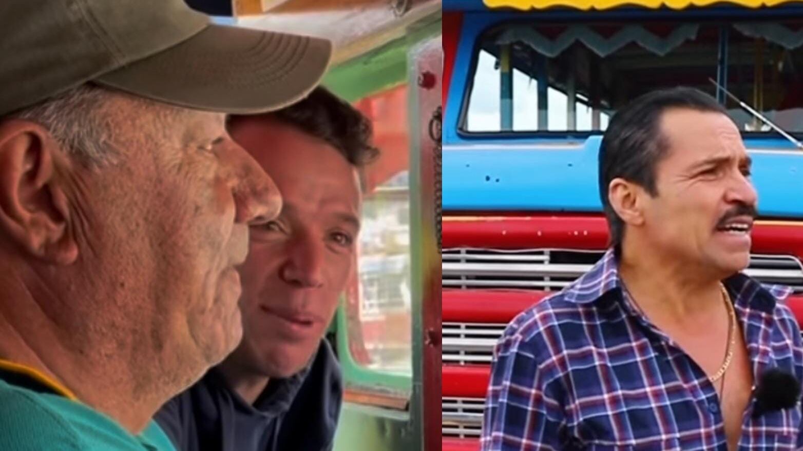 El reencuentro de Rigoberto Urán con el conductor de ‘Tesorito’ en la vida real