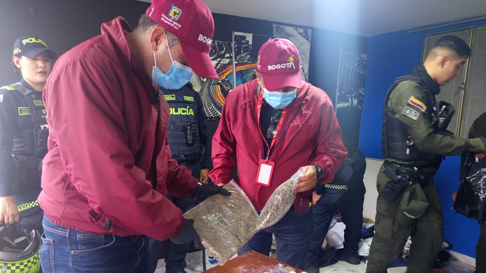 Operativo en barrio Restrepo Bogotá: Desmantelan fábrica de drogas sintéticas