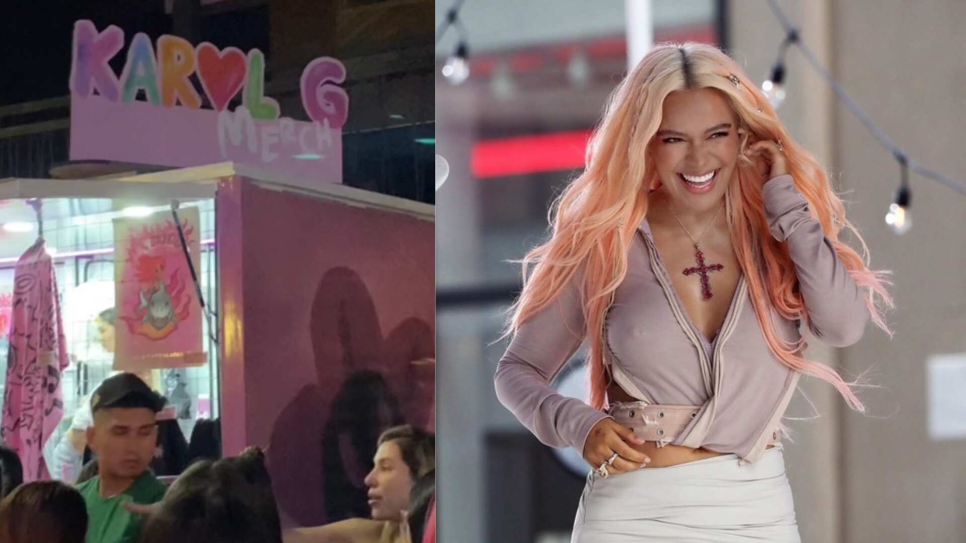 Pegan el grito en el cielo en Medellín por precios en la tienda ambulante de Karol G en el 'Mañana Será Bonito Fest'