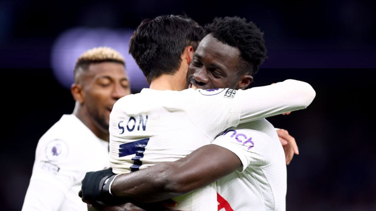 Dávinson fue la gran figura de un Tottenham que se ilusiona con la Champions