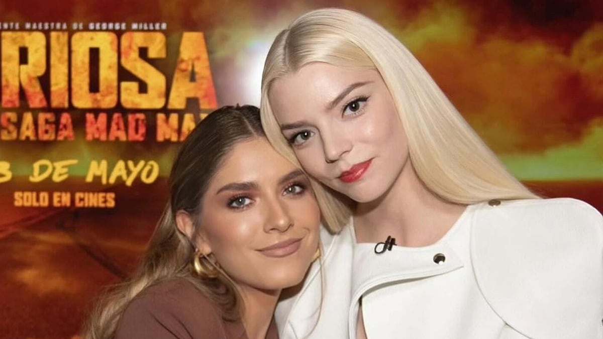Laura Tobón y Anya Taylor-Joy desde sus redes sociales