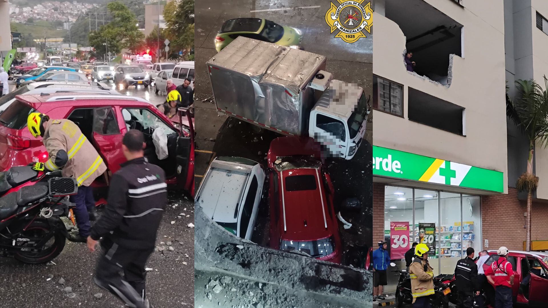 Archivo: @BomberManizales via X