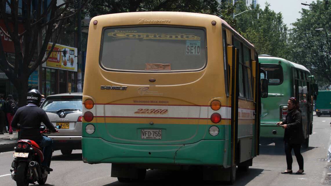 cuánto gasta una persona en transporte público en Bogotá