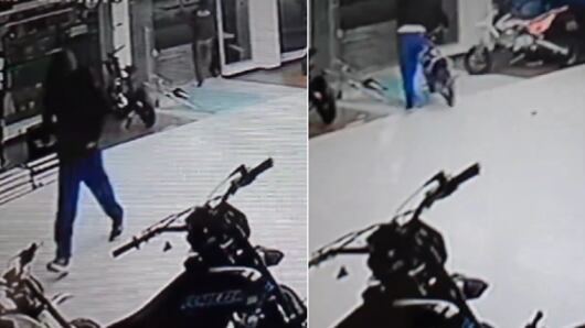 Ladrones se llevaron siete motos de un local en Bogotá