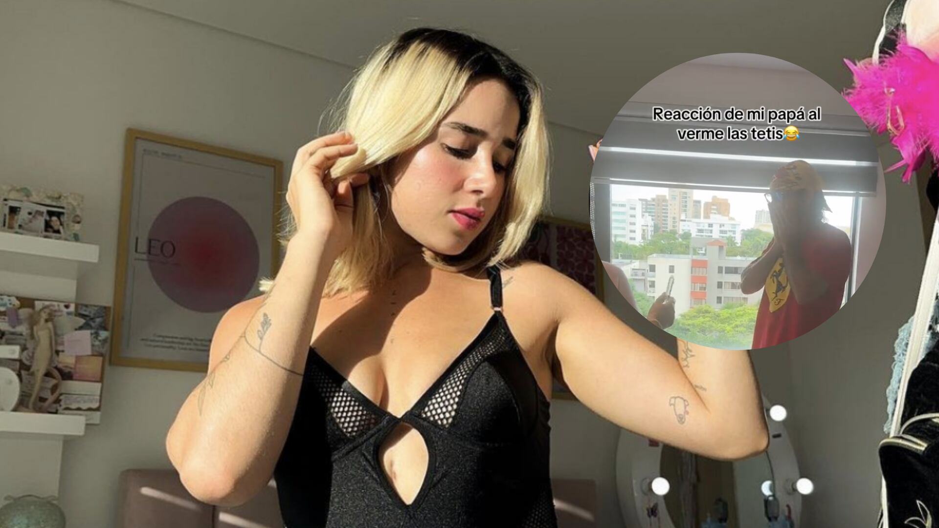 La Yise influcencer colombiana fotografía de instagram