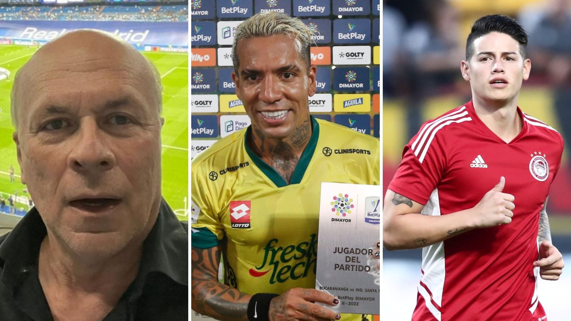 Vélez comparó a Dayro con James.