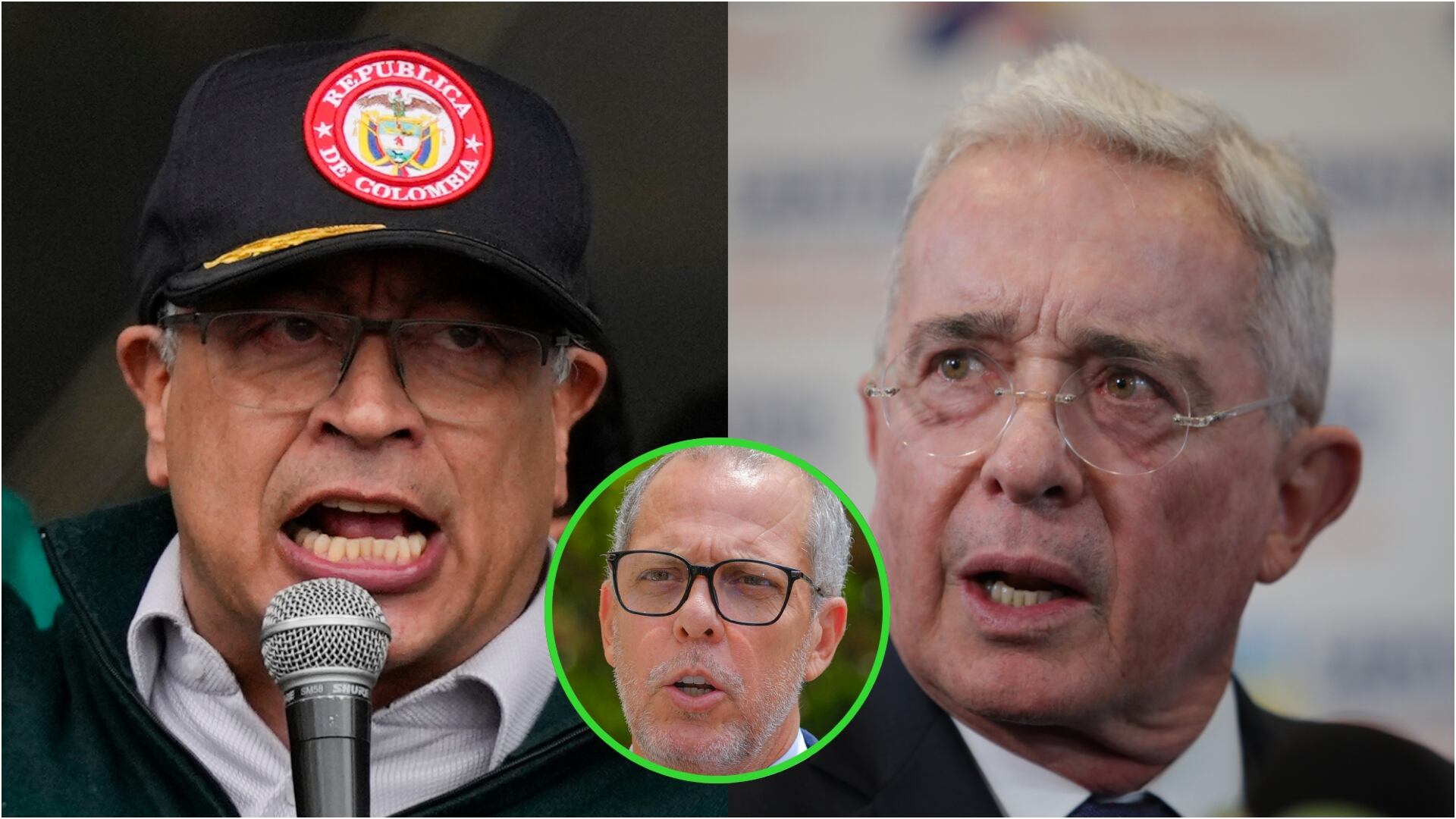 Propuesta de Alfredo Saade desata controversia: pide que Petro y Uribe se lancen a las elecciones del 2026 (Fotos de Archivo)