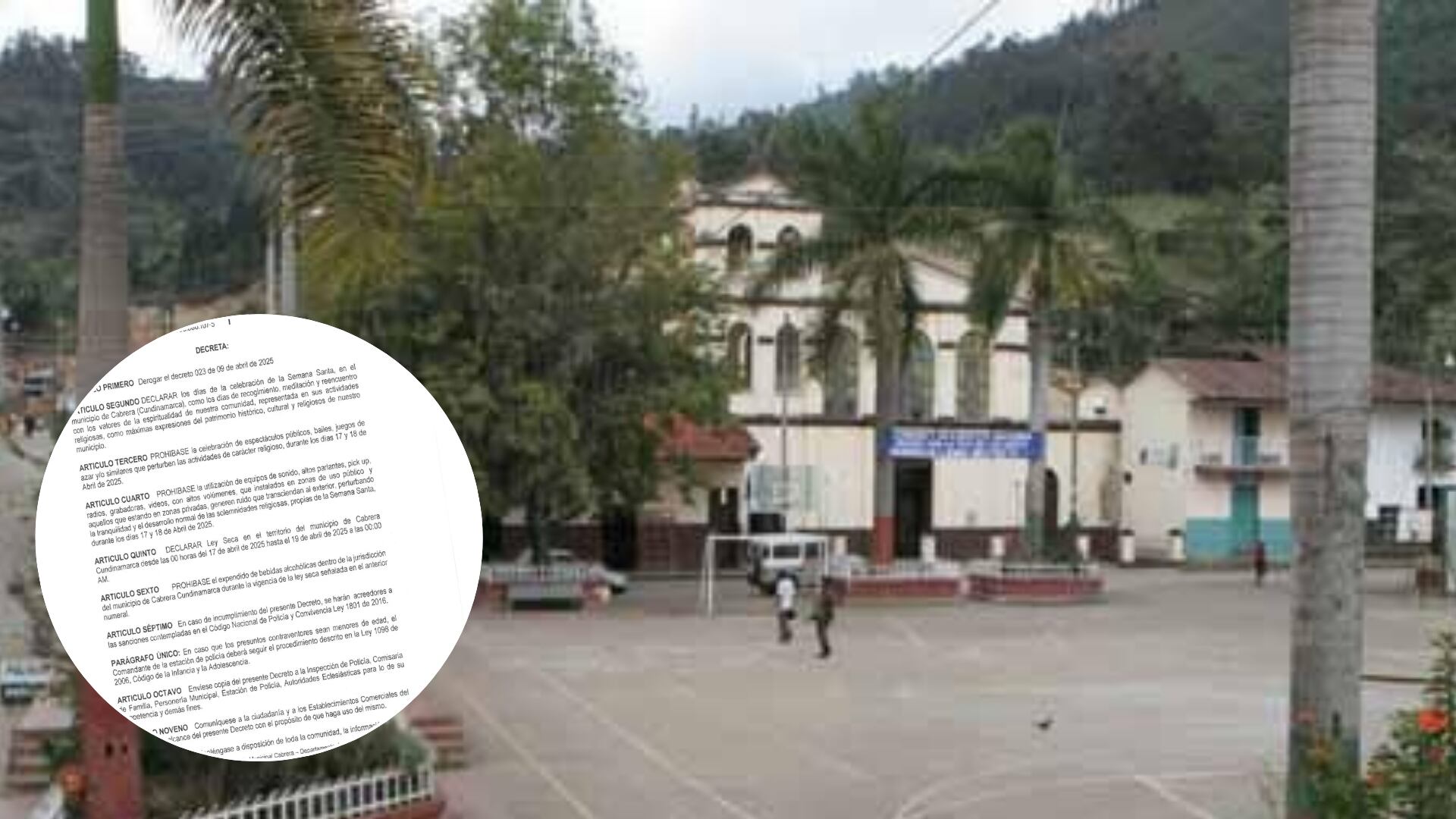 Ley Seca en municipio de Cundinamarca por la Semana Santa