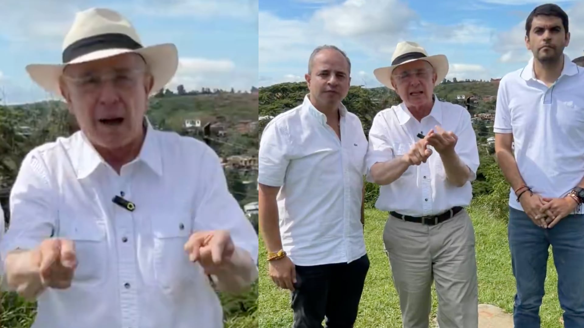 Uribe le habló al ELN y el Clan del Golfo para que no confíen en Cepeda