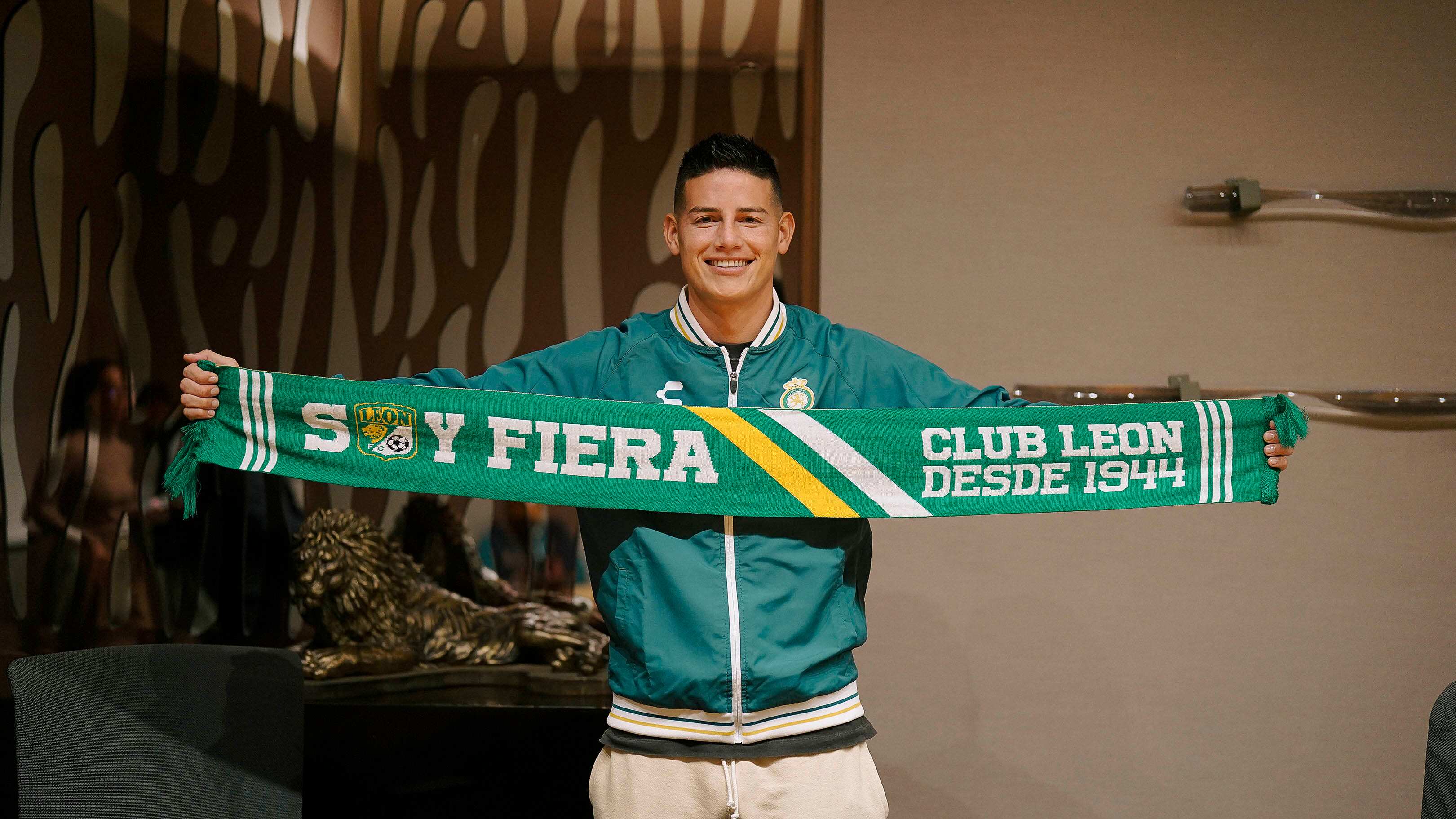 James Rodríguez es el fichaje bomba del León para el Clausura 2025.