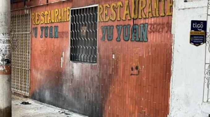 Atentado contra restaurante chino en Barranquilla